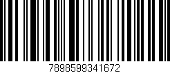 Código de barras (EAN, GTIN, SKU, ISBN): '7898599341672'