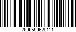 Código de barras (EAN, GTIN, SKU, ISBN): '7898599620111'