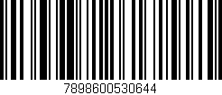 Código de barras (EAN, GTIN, SKU, ISBN): '7898600530644'