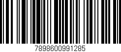 Código de barras (EAN, GTIN, SKU, ISBN): '7898600991285'