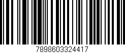 Código de barras (EAN, GTIN, SKU, ISBN): '7898603324417'
