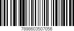Código de barras (EAN, GTIN, SKU, ISBN): '7898603507056'
