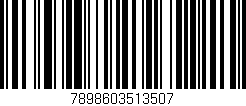Código de barras (EAN, GTIN, SKU, ISBN): '7898603513507'
