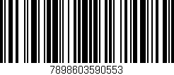 Código de barras (EAN, GTIN, SKU, ISBN): '7898603590553'