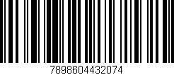 Código de barras (EAN, GTIN, SKU, ISBN): '7898604432074'