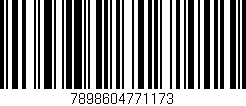 Código de barras (EAN, GTIN, SKU, ISBN): '7898604771173'