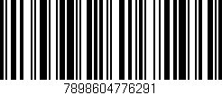 Código de barras (EAN, GTIN, SKU, ISBN): '7898604776291'