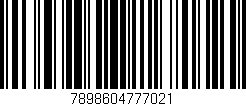 Código de barras (EAN, GTIN, SKU, ISBN): '7898604777021'