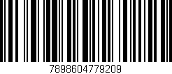 Código de barras (EAN, GTIN, SKU, ISBN): '7898604779209'