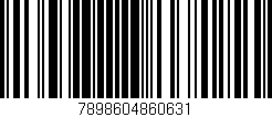 Código de barras (EAN, GTIN, SKU, ISBN): '7898604860631'