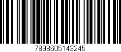 Código de barras (EAN, GTIN, SKU, ISBN): '7898605143245'