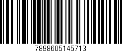 Código de barras (EAN, GTIN, SKU, ISBN): '7898605145713'