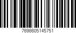 Código de barras (EAN, GTIN, SKU, ISBN): '7898605145751'