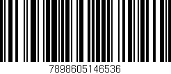 Código de barras (EAN, GTIN, SKU, ISBN): '7898605146536'