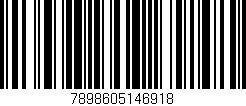 Código de barras (EAN, GTIN, SKU, ISBN): '7898605146918'