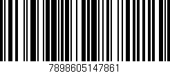 Código de barras (EAN, GTIN, SKU, ISBN): '7898605147861'