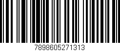 Código de barras (EAN, GTIN, SKU, ISBN): '7898605271313'