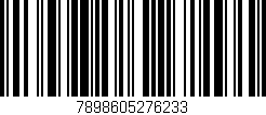 Código de barras (EAN, GTIN, SKU, ISBN): '7898605276233'