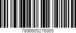 Código de barras (EAN, GTIN, SKU, ISBN): '7898605276905'