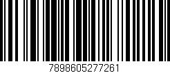 Código de barras (EAN, GTIN, SKU, ISBN): '7898605277261'