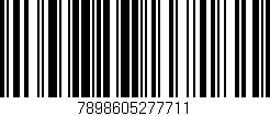 Código de barras (EAN, GTIN, SKU, ISBN): '7898605277711'