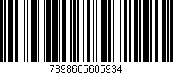 Código de barras (EAN, GTIN, SKU, ISBN): '7898605605934'