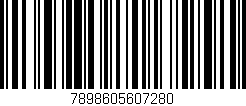 Código de barras (EAN, GTIN, SKU, ISBN): '7898605607280'