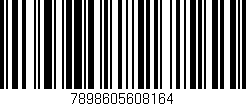 Código de barras (EAN, GTIN, SKU, ISBN): '7898605608164'
