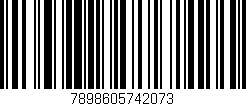 Código de barras (EAN, GTIN, SKU, ISBN): '7898605742073'