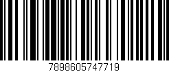 Código de barras (EAN, GTIN, SKU, ISBN): '7898605747719'