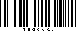 Código de barras (EAN, GTIN, SKU, ISBN): '7898606159627'