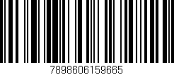 Código de barras (EAN, GTIN, SKU, ISBN): '7898606159665'