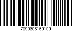 Código de barras (EAN, GTIN, SKU, ISBN): '7898606160180'
