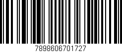 Código de barras (EAN, GTIN, SKU, ISBN): '7898606701727'