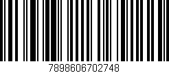 Código de barras (EAN, GTIN, SKU, ISBN): '7898606702748'