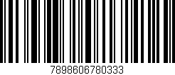 Código de barras (EAN, GTIN, SKU, ISBN): '7898606780333'