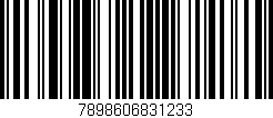 Código de barras (EAN, GTIN, SKU, ISBN): '7898606831233'