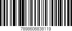 Código de barras (EAN, GTIN, SKU, ISBN): '7898606838119'