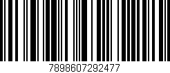 Código de barras (EAN, GTIN, SKU, ISBN): '7898607292477'
