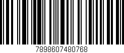 Código de barras (EAN, GTIN, SKU, ISBN): '7898607480768'