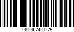 Código de barras (EAN, GTIN, SKU, ISBN): '7898607480775'