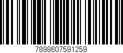 Código de barras (EAN, GTIN, SKU, ISBN): '7898607591259'