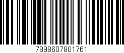 Código de barras (EAN, GTIN, SKU, ISBN): '7898607801761'