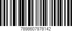 Código de barras (EAN, GTIN, SKU, ISBN): '7898607978142'