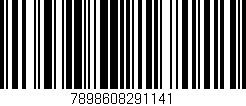 Código de barras (EAN, GTIN, SKU, ISBN): '7898608291141'