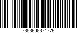 Código de barras (EAN, GTIN, SKU, ISBN): '7898608371775'