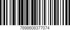 Código de barras (EAN, GTIN, SKU, ISBN): '7898608377074'