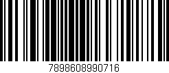 Código de barras (EAN, GTIN, SKU, ISBN): '7898608990716'