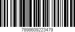 Código de barras (EAN, GTIN, SKU, ISBN): '7898609223479'