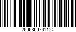Código de barras (EAN, GTIN, SKU, ISBN): '7898609731134'